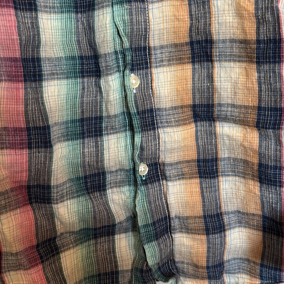 Tommy Bahama men’s linen long sleeve button down shirt size large - Picture 4 of 8